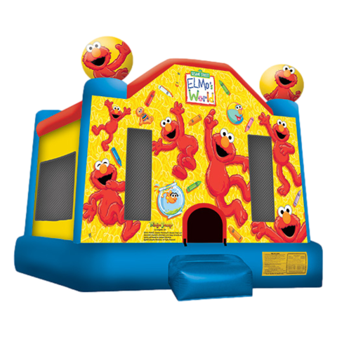Elmo's World Bounce House rental concept
